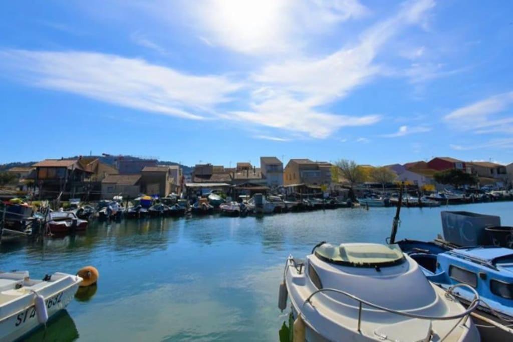 Jolie Maison De Pecheur - La Pointe Courte Sète Dış mekan fotoğraf