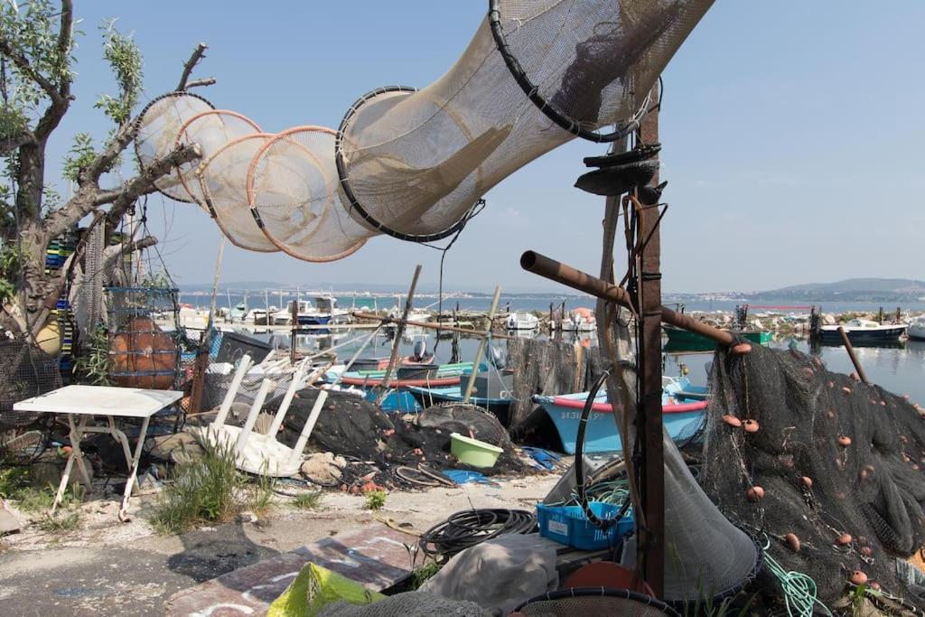 Jolie Maison De Pecheur - La Pointe Courte Sète Dış mekan fotoğraf