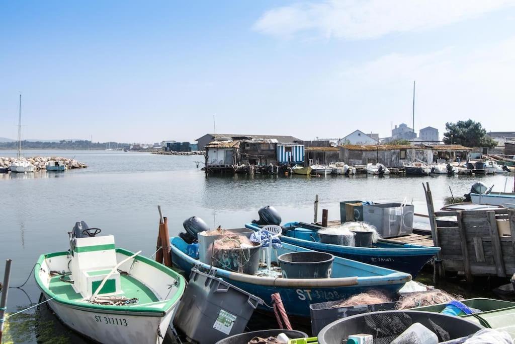 Jolie Maison De Pecheur - La Pointe Courte Sète Dış mekan fotoğraf